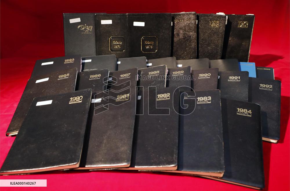Journals of late chamberlain Shinobu Kobayashi