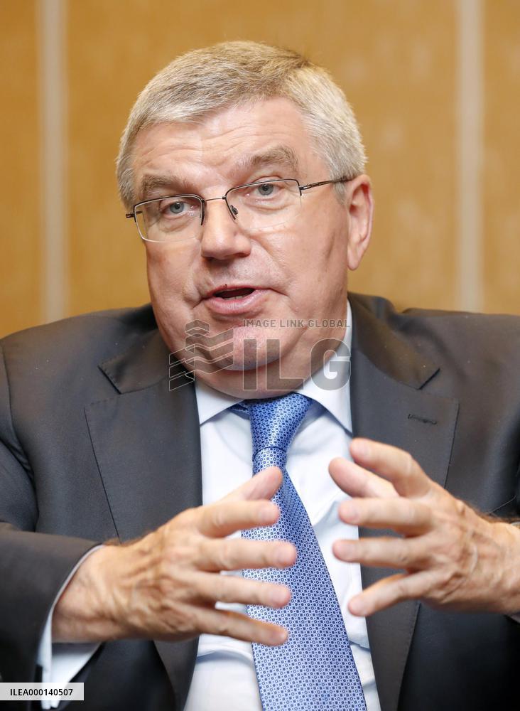 IOC chief Bach