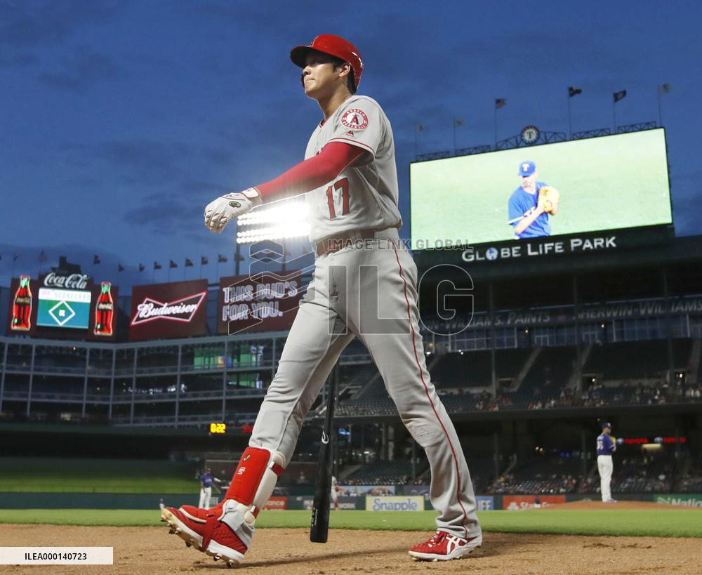 Baseball: Angels' Ohtani