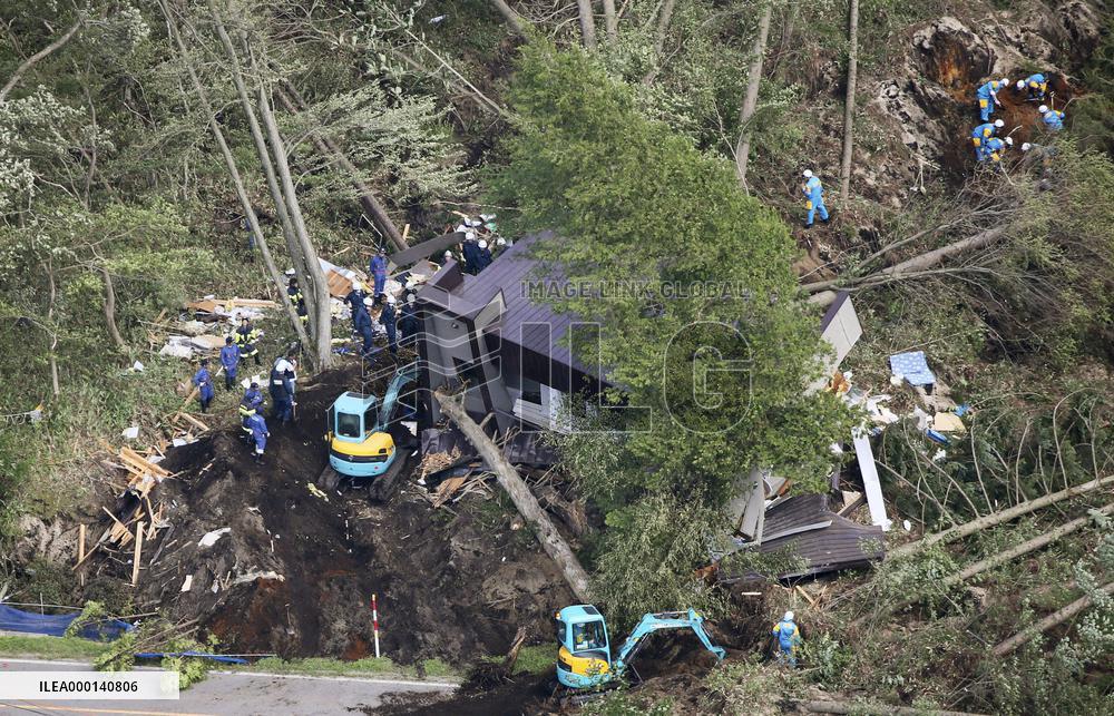 Strong earthquake hits Hokkaido