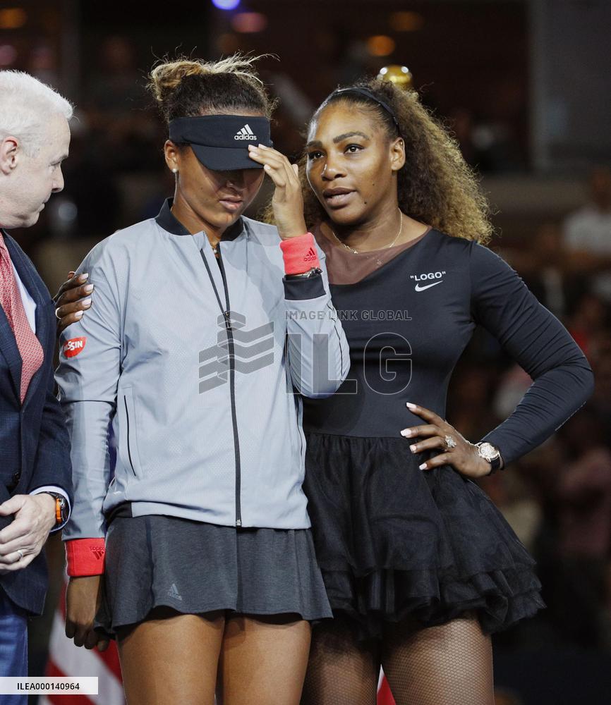 Tennis: Osaka beats S. Williams at U.S. Open