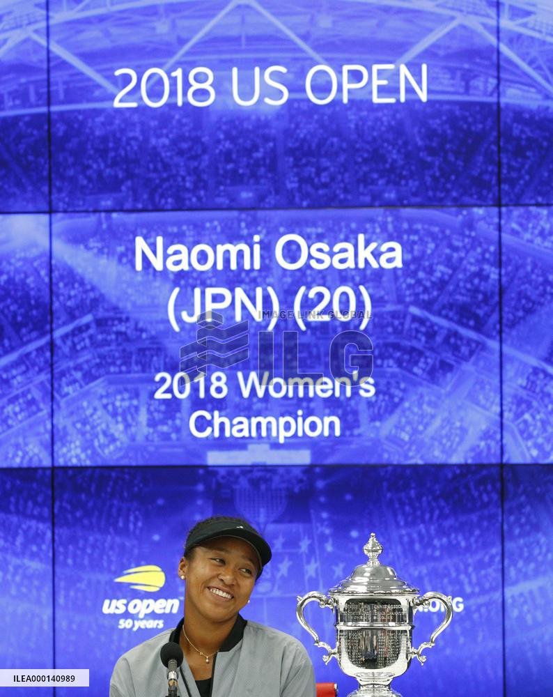 Tennis: Osaka beats S. Williams at U.S. Open