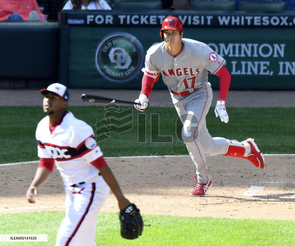 Baseball: Angeles' Ohtani