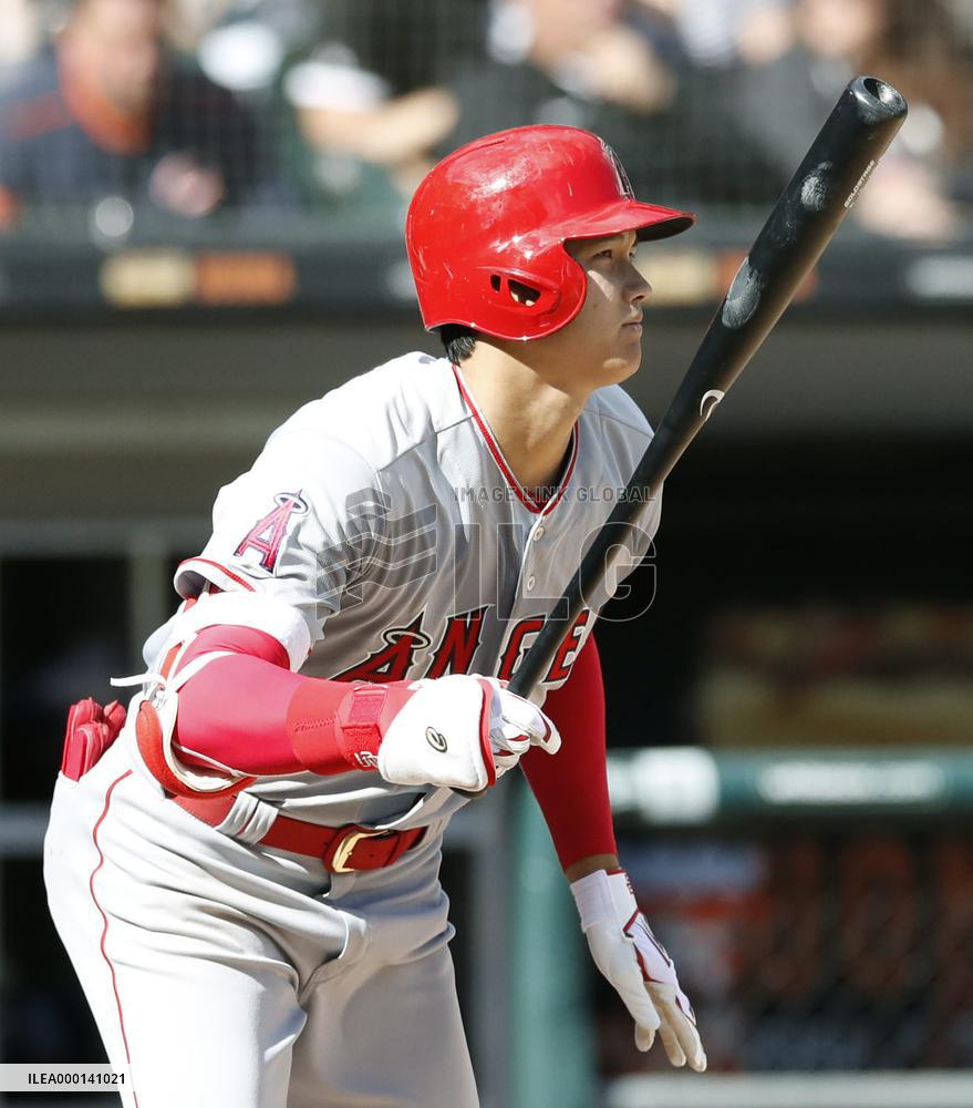 Baseball: Angeles' Ohtani