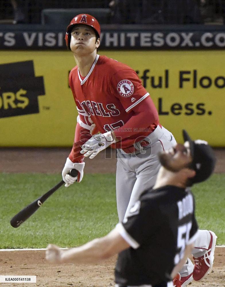 Baseball: Angels' Ohtani