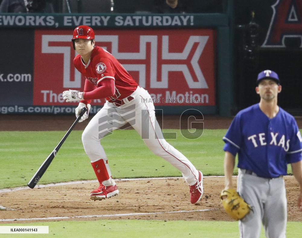 Baseball: Angels' Ohtani