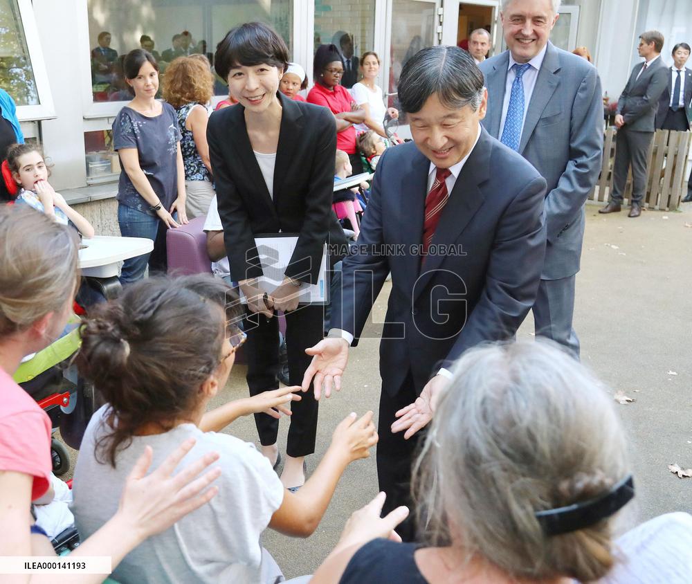 Japanese Crown Prince in France