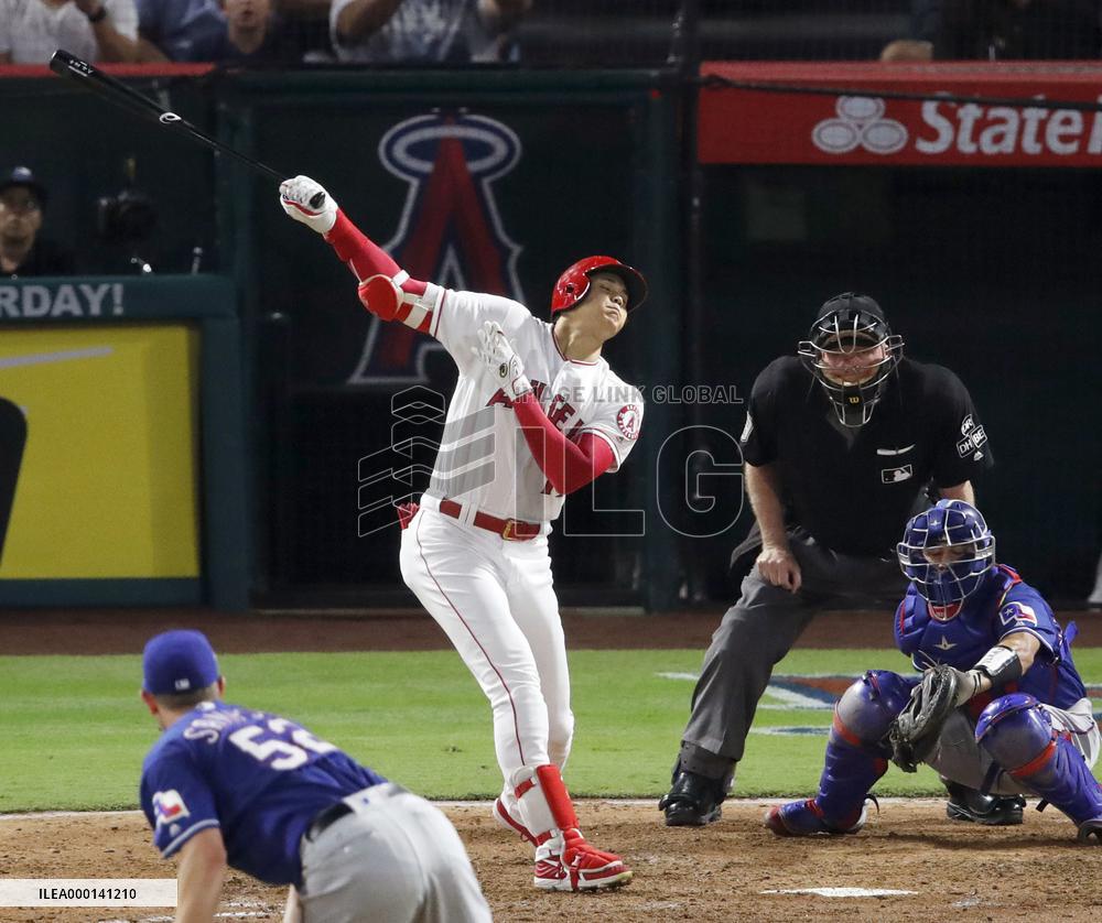Baseball: Angels' Ohtani