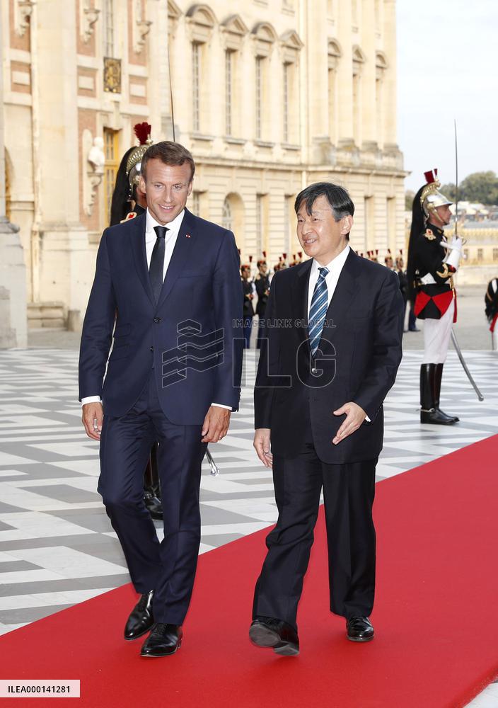 Japan's Crown Prince Naruhito in France