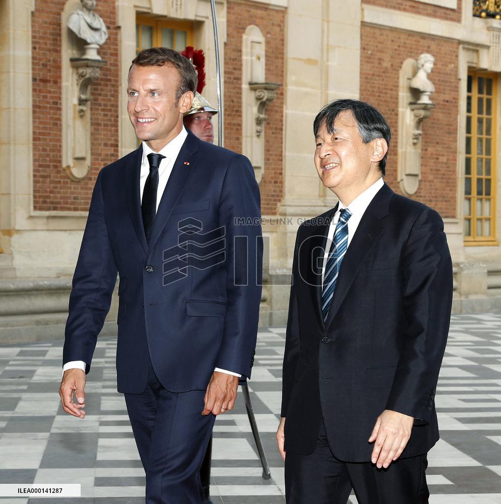 Japan's Crown Prince Naruhito in France