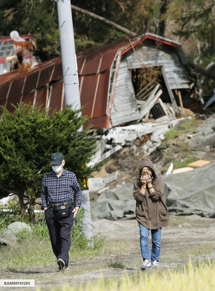 1 week after Hokkaido quake