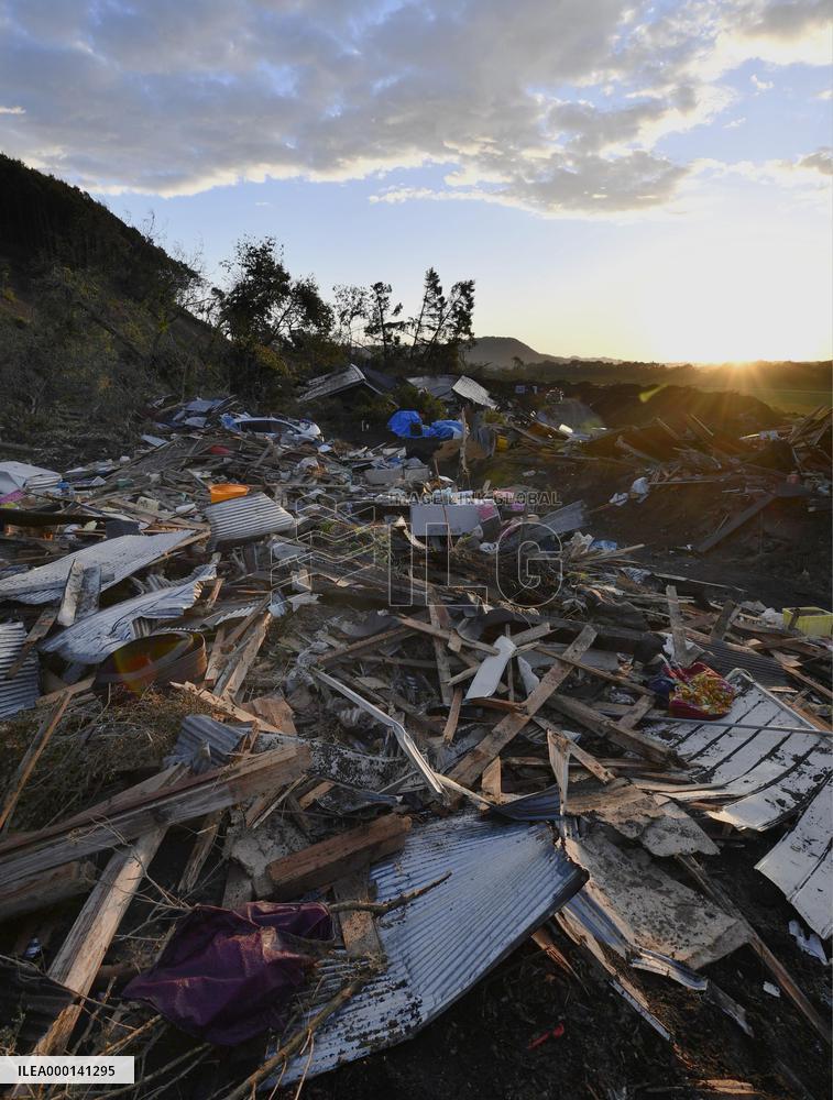 1 week after Hokkaido quake