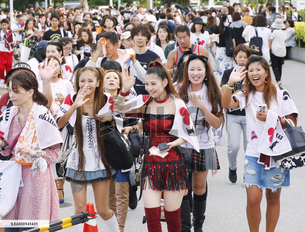 Japan diva Amuro's last performance