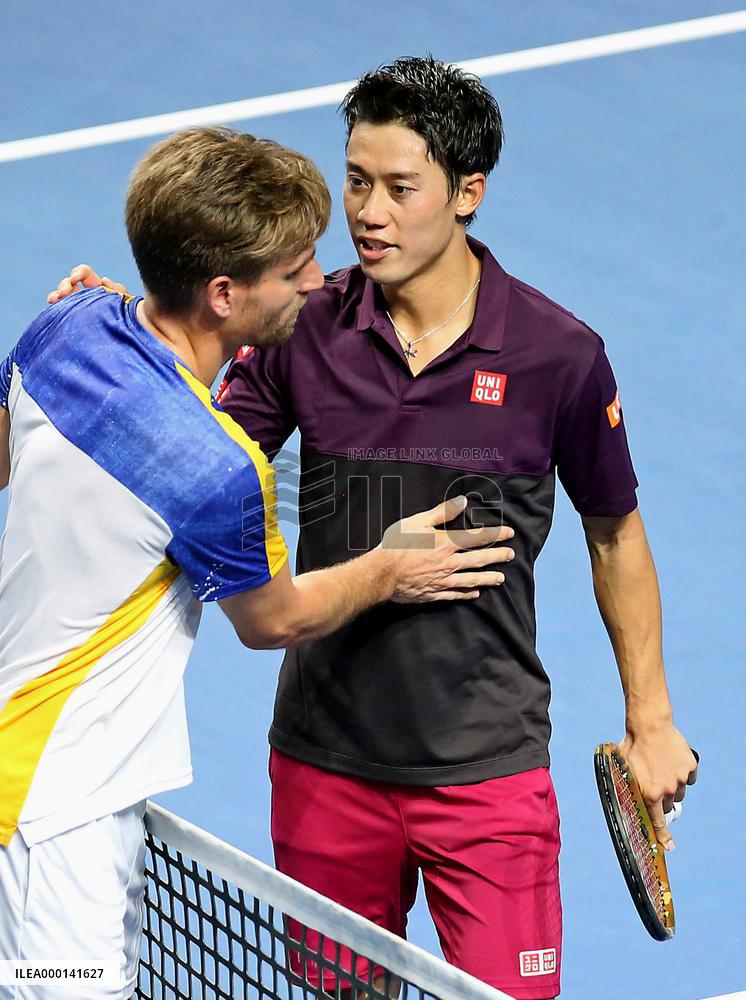 Tennis: Nishikori at Moselle Open