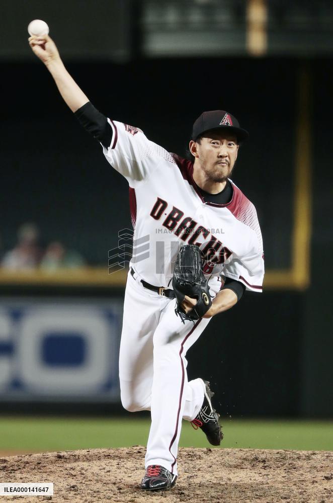 Baseball: Diamondbacks' Hirano