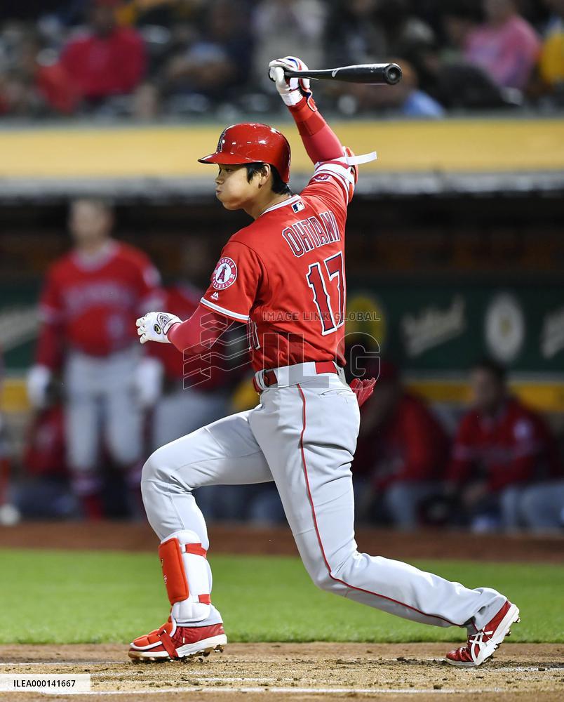 Baseball: Angels' Ohtani