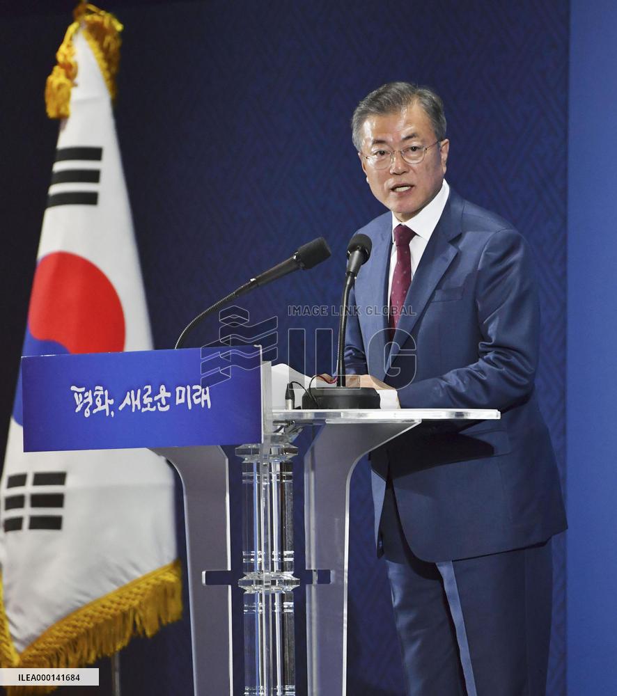 S. Korea President Moon