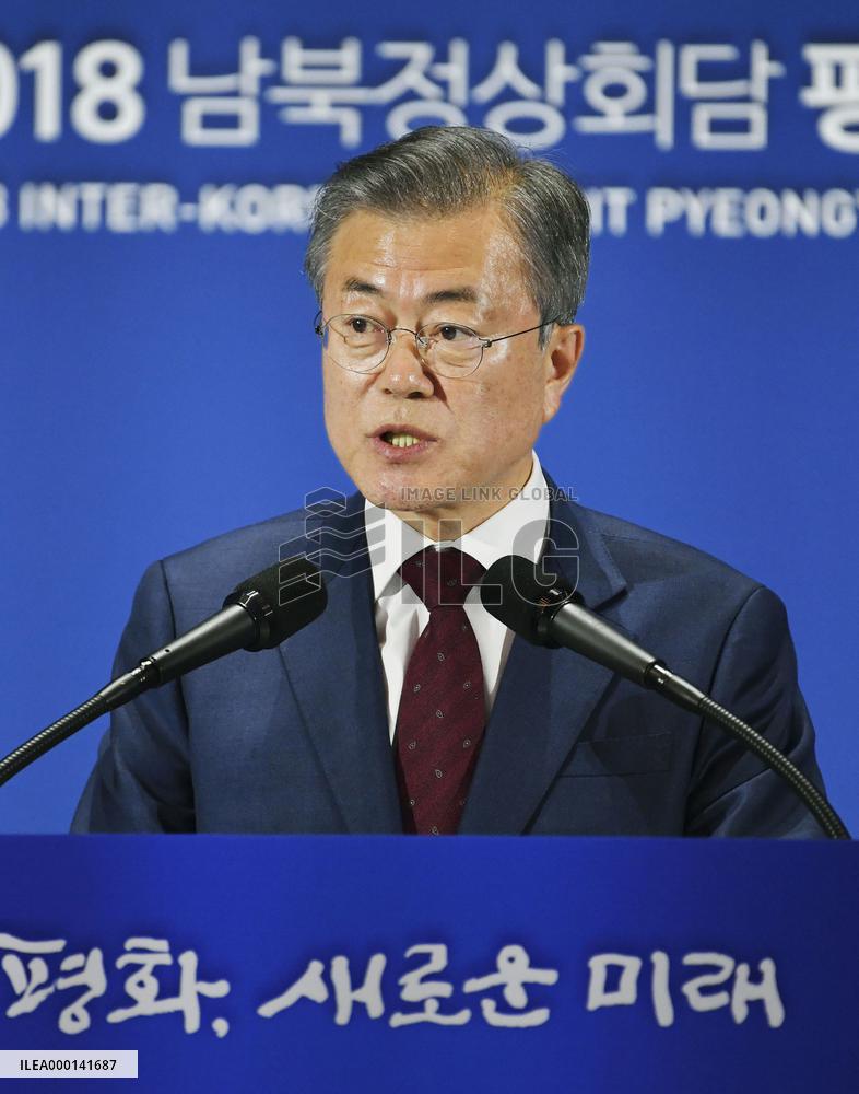 S. Korea President Moon