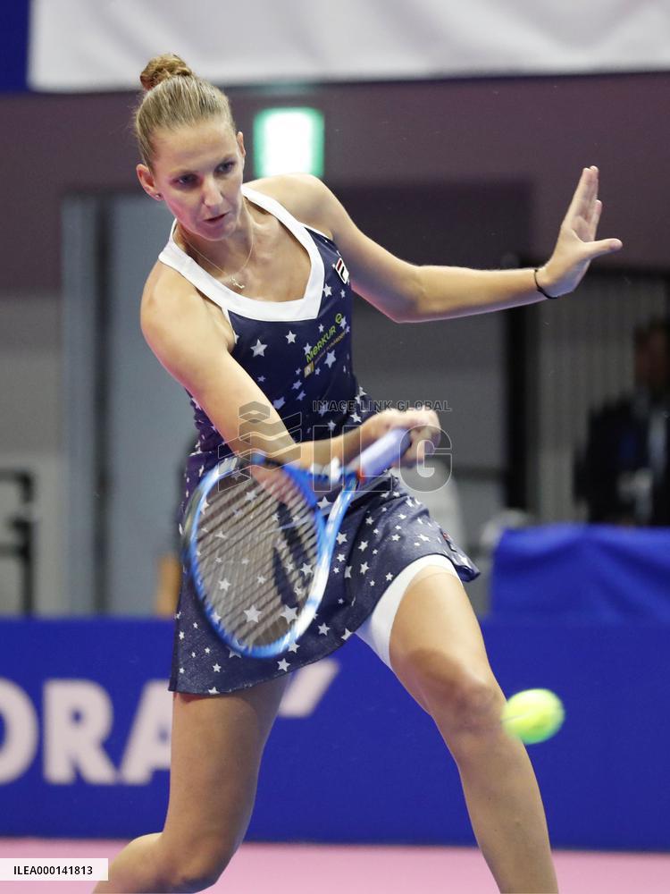 Tennis: Pliskova wins Pan Pacific