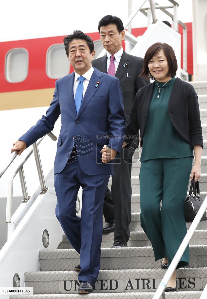 Japan PM Abe starts 5-day visit to New York