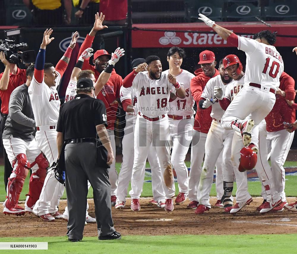 Baseball: Angels' Briceno