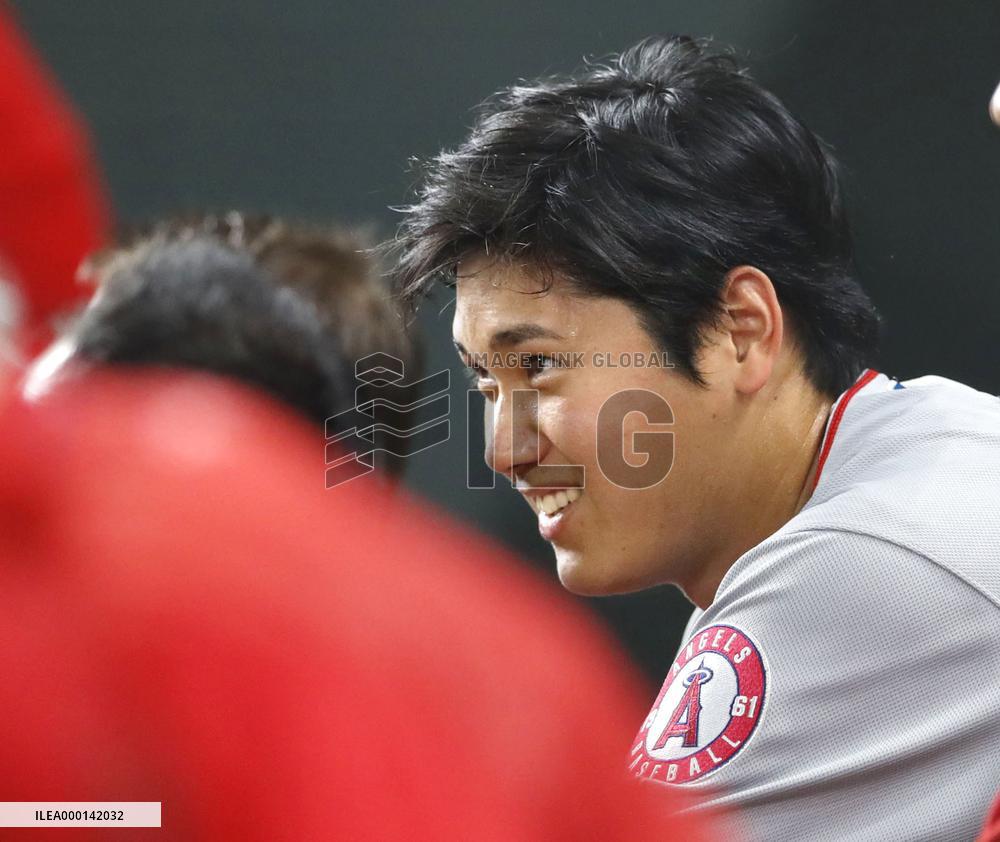 Baseball: Angels' Ohtani