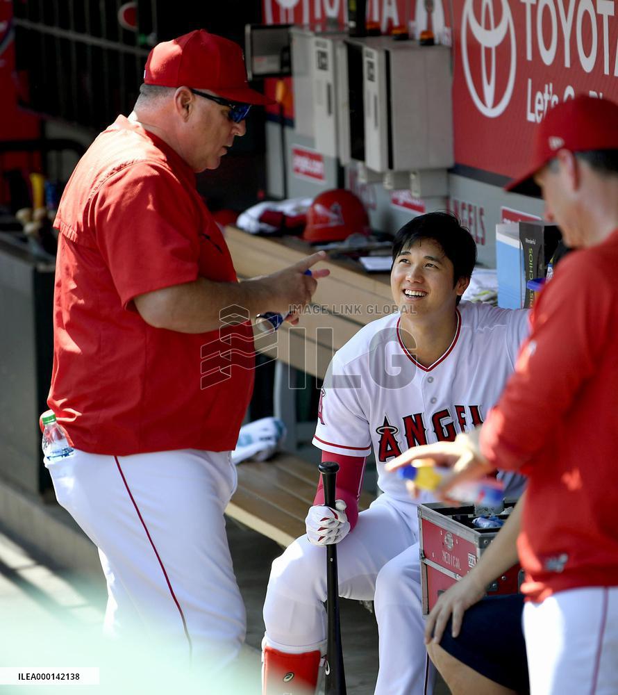 Baseball: Angels' Ohtani