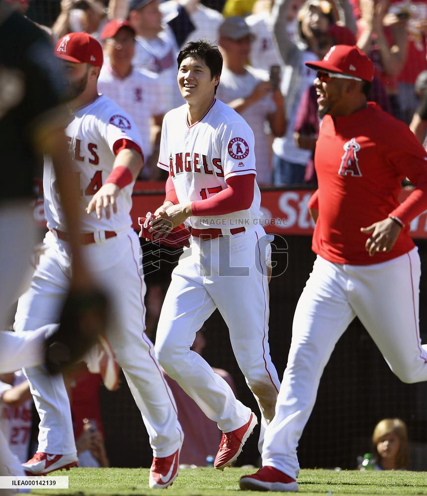 Baseball: Angels' Ohtani