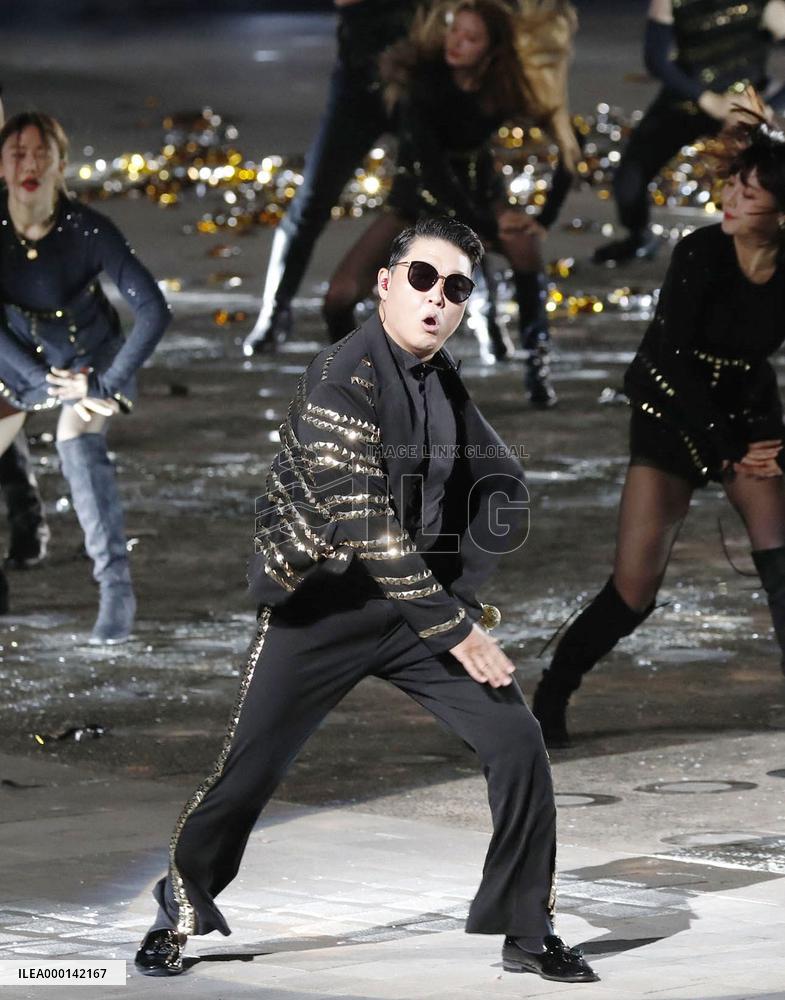 S. Korean rapper PSY