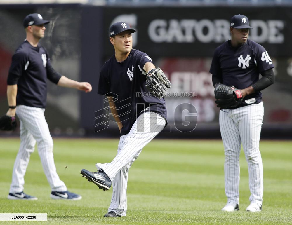 Baseball: Yankees' Tanaka, Severino