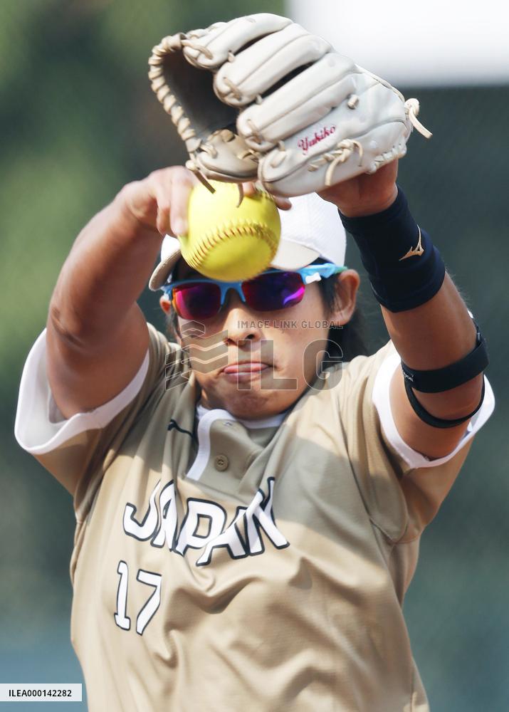 Softball: Ueno at Asian Games