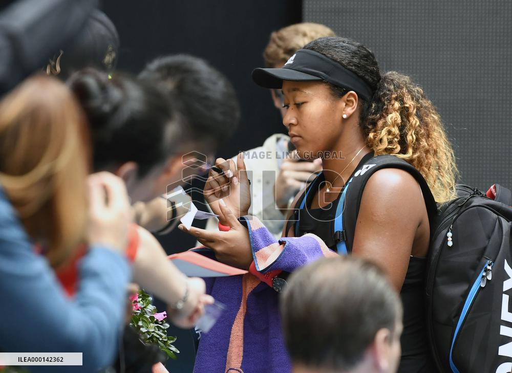 Tennis: Osaka at China Open