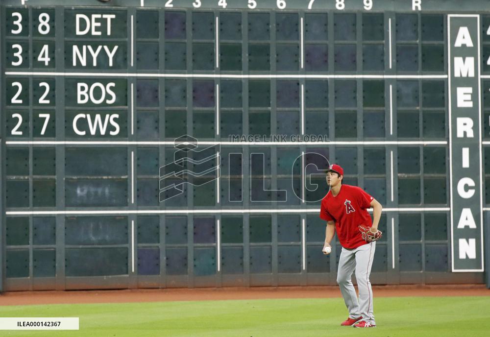 Baseball: Angels' Ohtani