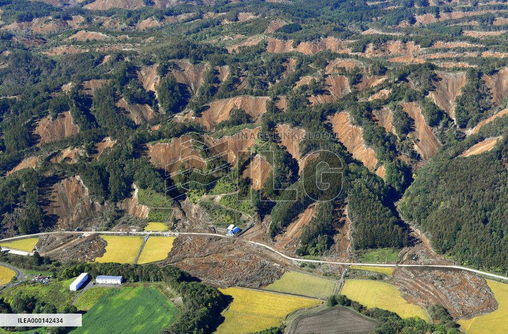 One month after Hokkaido quake