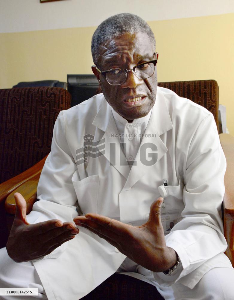 Nobel Peace Prize winner Mukwege