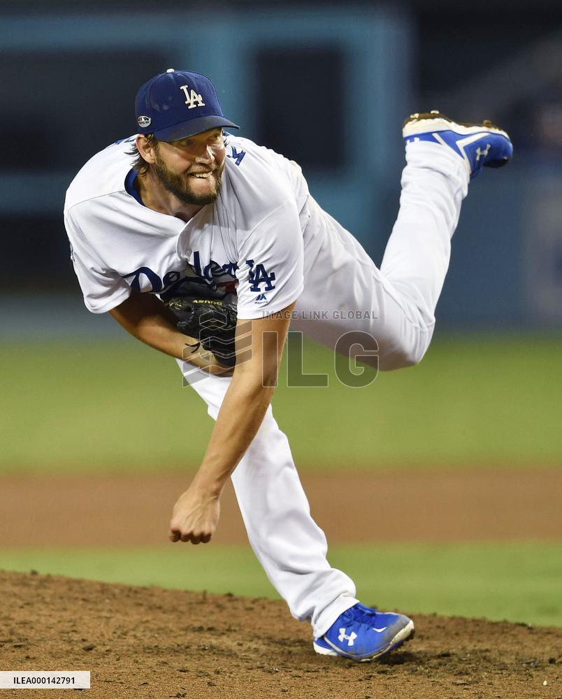 Baseball: Dodgers' Kershaw
