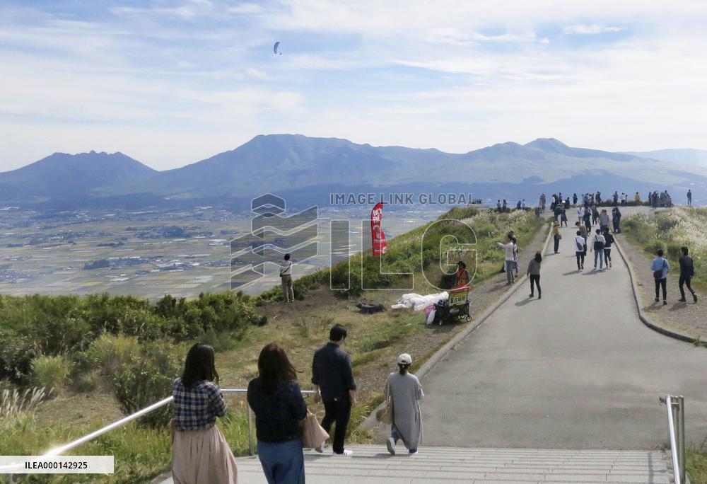 Mt. Aso in Kumamoto