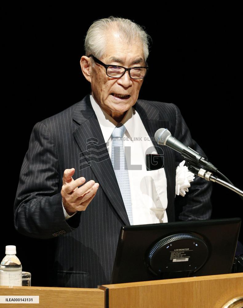 Nobel laureate Honjo