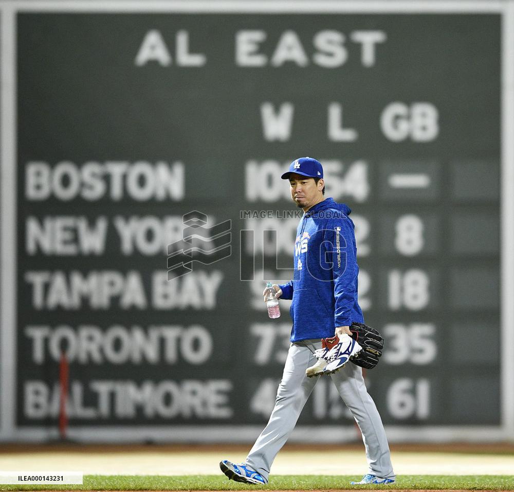 Baseball: Dodgers' Maeda
