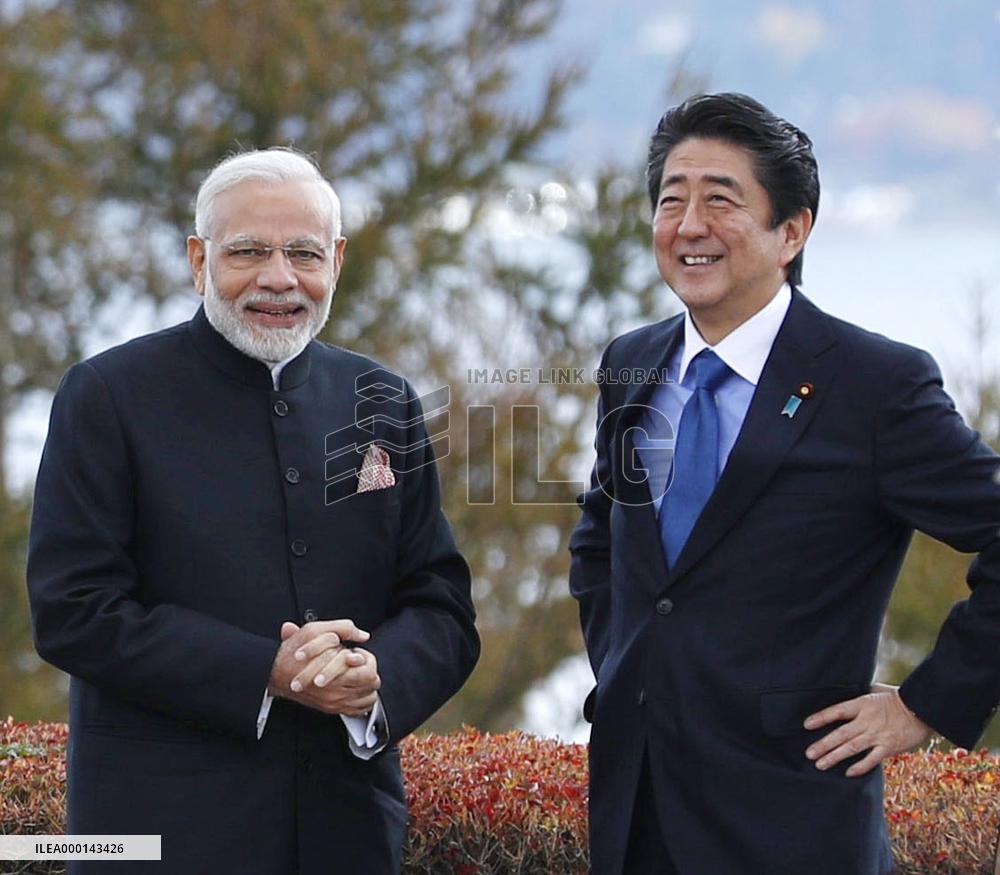 Japan-India PM talks