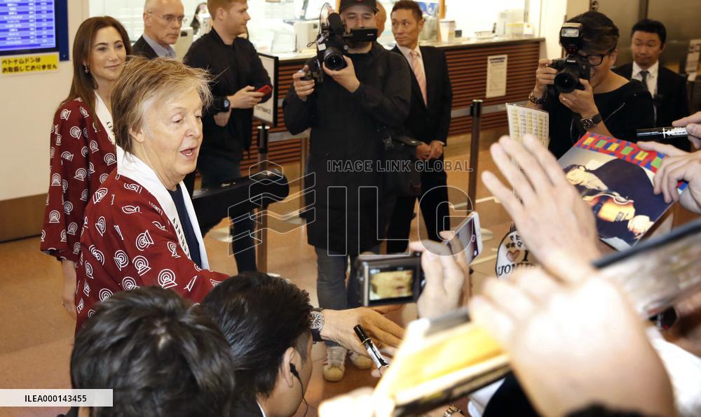 Paul McCartney in Japan