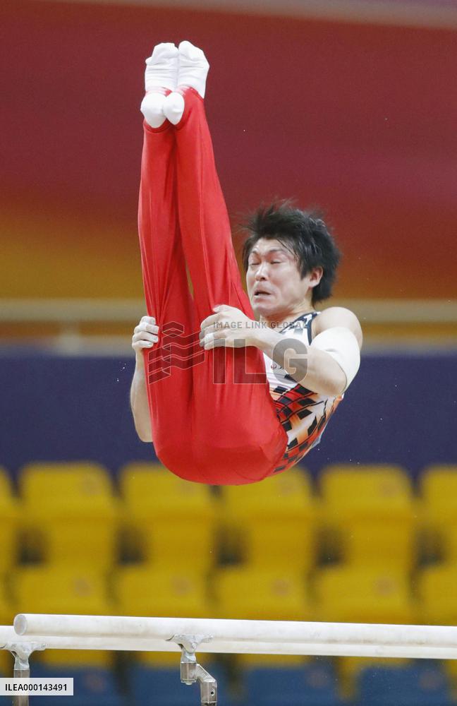 Gymnastics: Kohei Uchimura at world championships