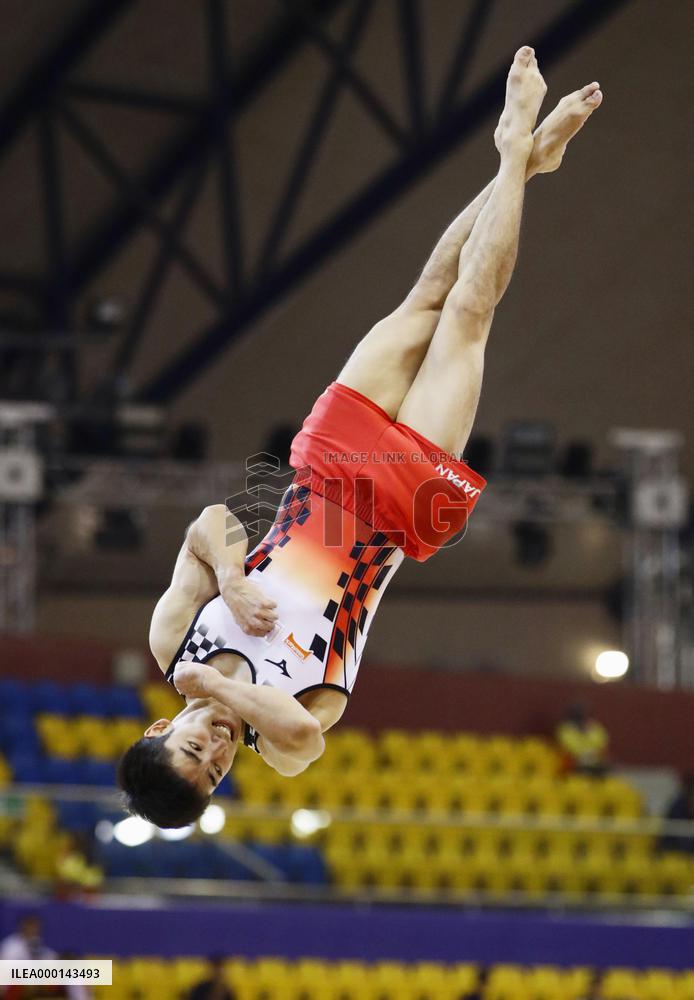 Gymnastics: Kenzo Shirai at world championships