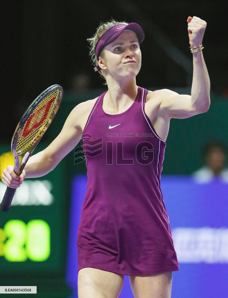 Tennis: Elina Svitolina wins WTA Finals