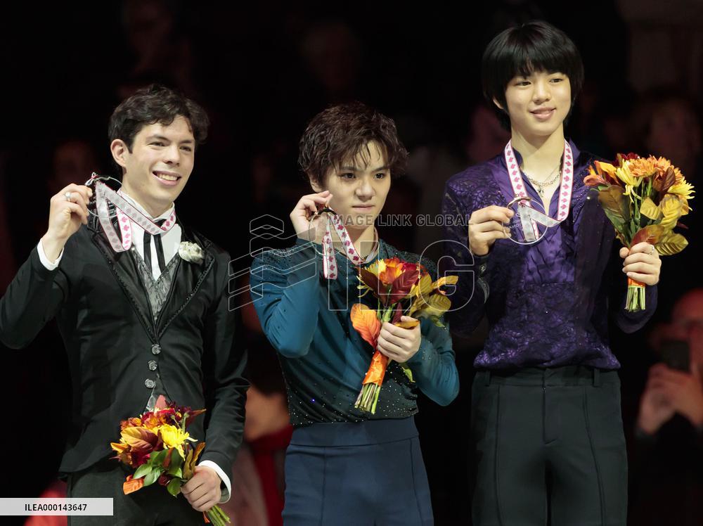 Figure skating: Skate Canada men's medalists