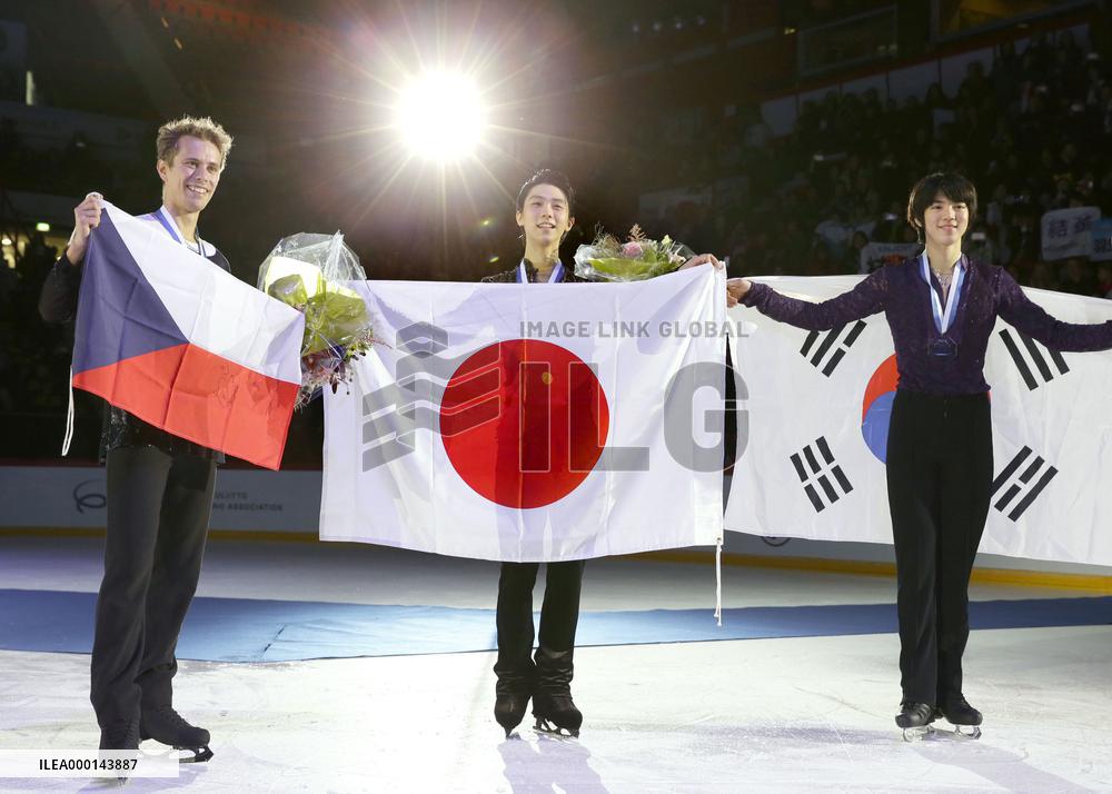 Figure skating: Hanyu wins Helsinki GP