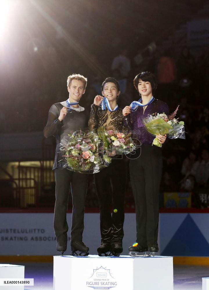 Figure skating: Hanyu wins Helsinki GP