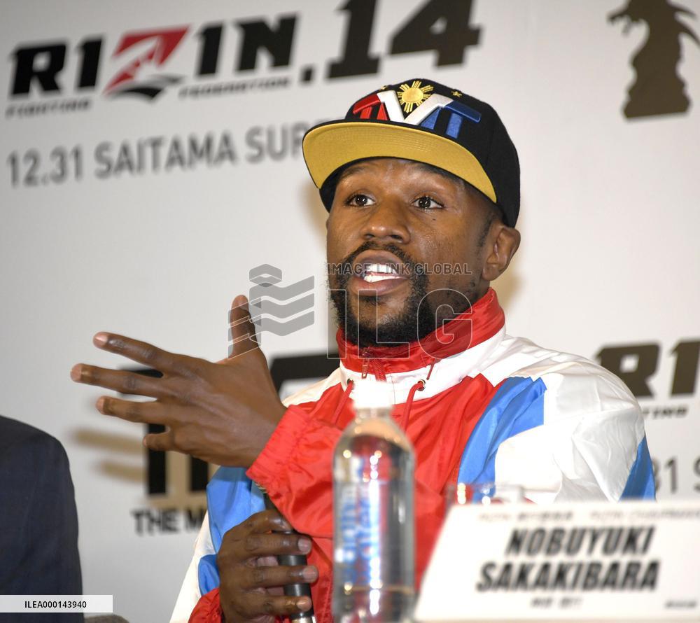 Floyd Mayweather set for New Year's Eve fight in Japan