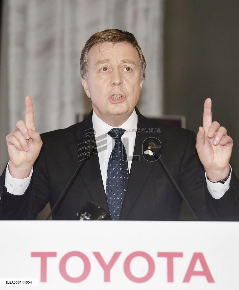 Toyota briefing on first-half earnings