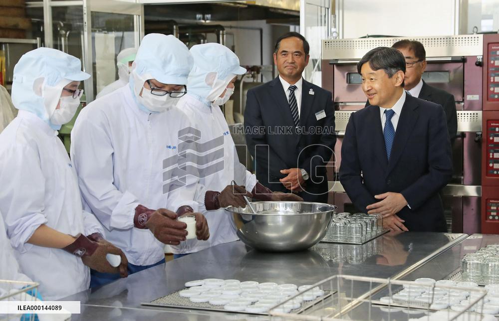 Crown Prince Naruhito in Yamagata